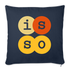 IsSo - Sofakissen mit Füllung (45 x 45 cm) - Navy