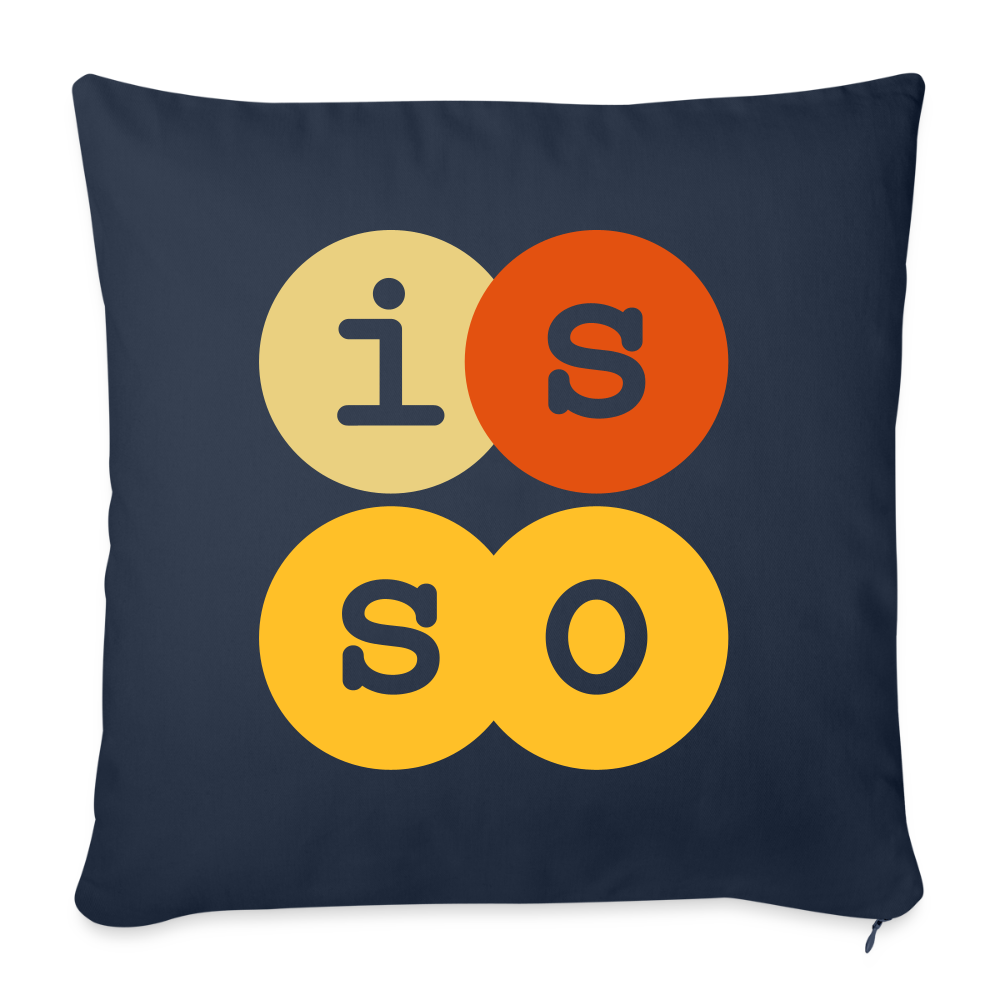 IsSo - Sofakissen mit Füllung (45 x 45 cm) - Navy