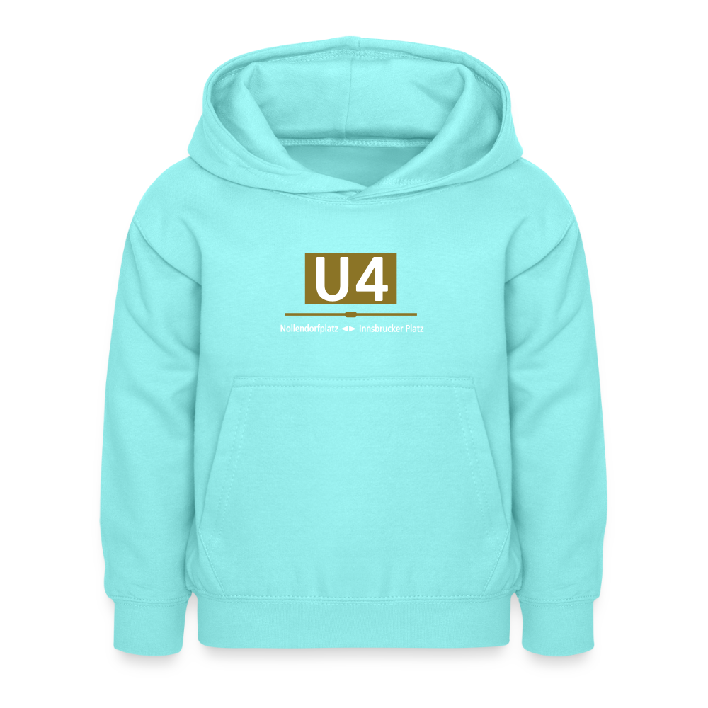 U4 - Kinder Premium Hoodie - Pfefferminze