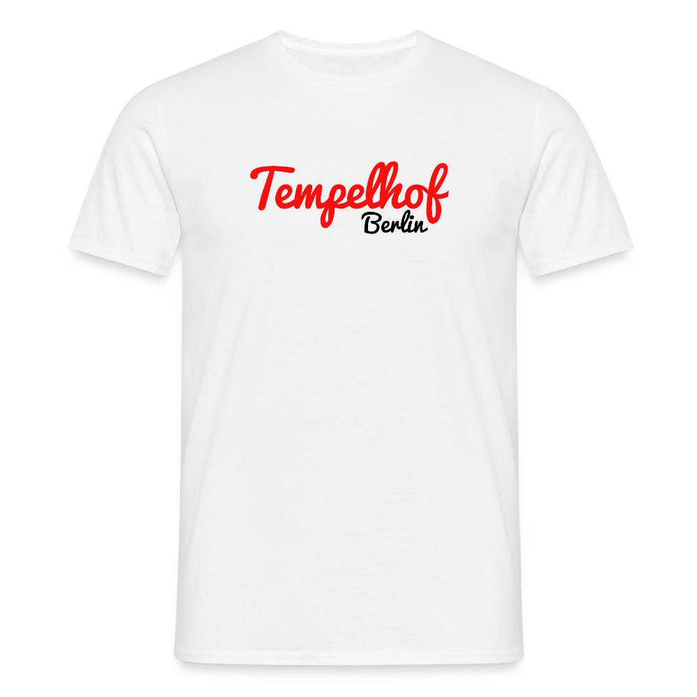 Tempelhof Berlin - Männer Premium T-Shirt - Weiß