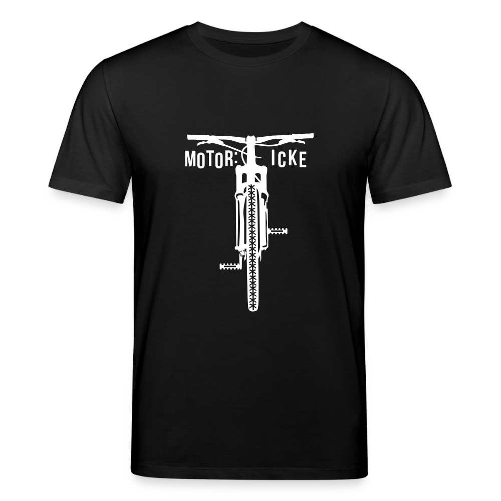 Motor icke - Unisex Bio T-Shirt - Schwarz