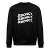 Jebongt! - Unisex Bio Sweatshirt - Schwarz