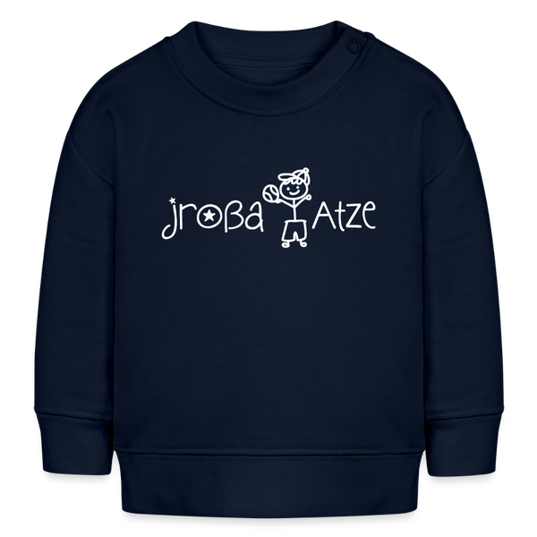 Jroßa atze - Baby Bio Pullover - Navy