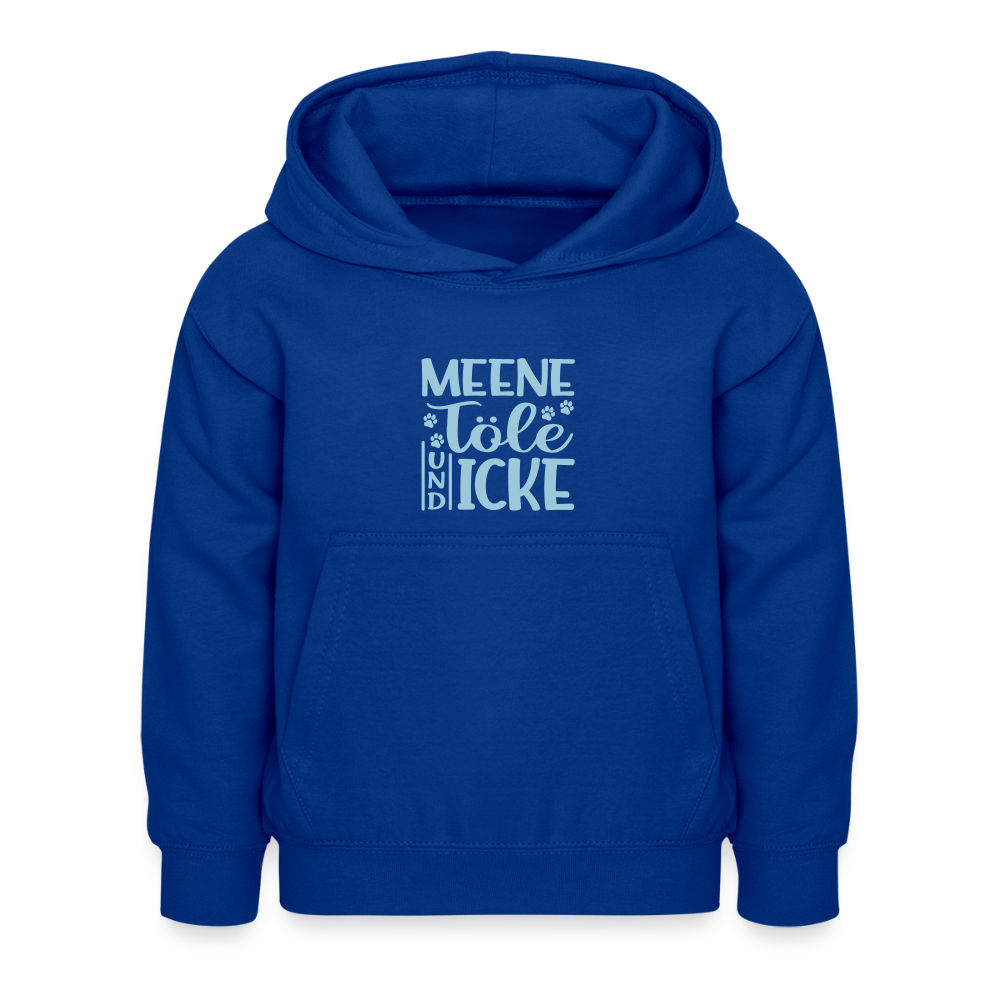 Meene Töle und Icke - Kinder Hoodie - Royalblau
