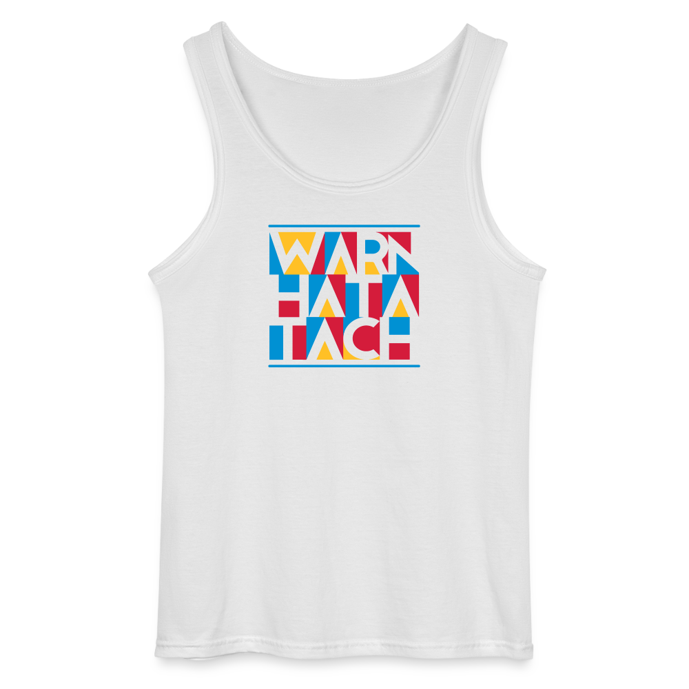 Warn Hata Tach - Männer Tank Top - Weiß