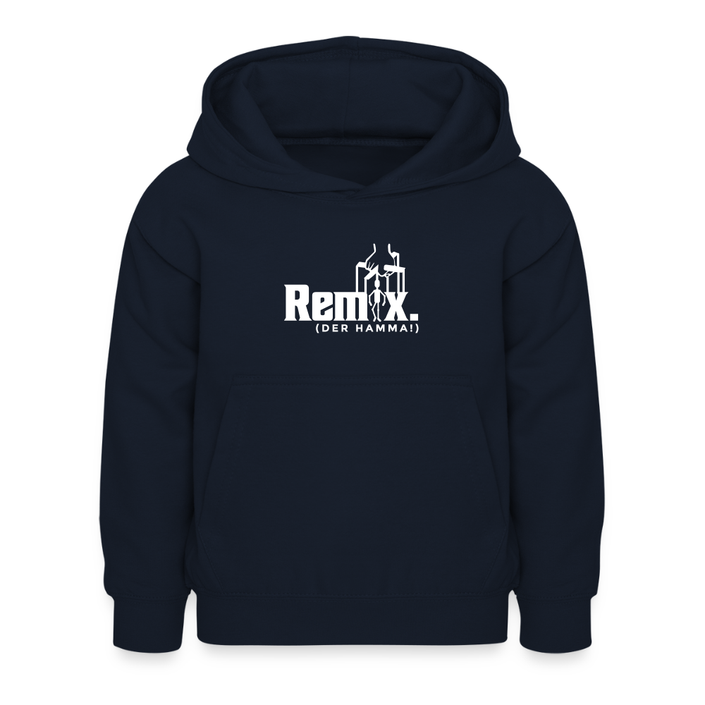 Remix. - Kinder Hoodie - Navy