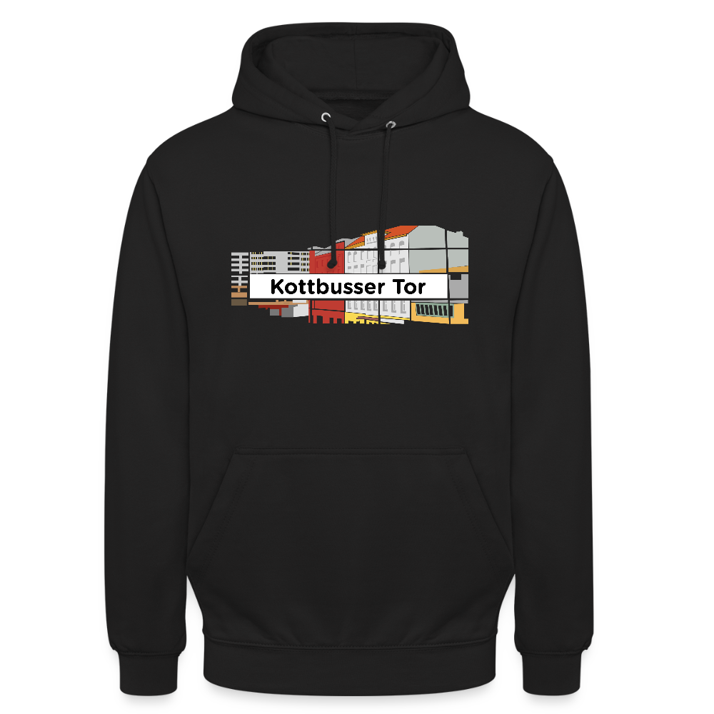 Kottbusser Tor - Unisex Hoodie - Schwarz