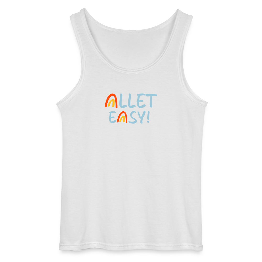 Allet Easy! - Männer Tank Top - Weiß
