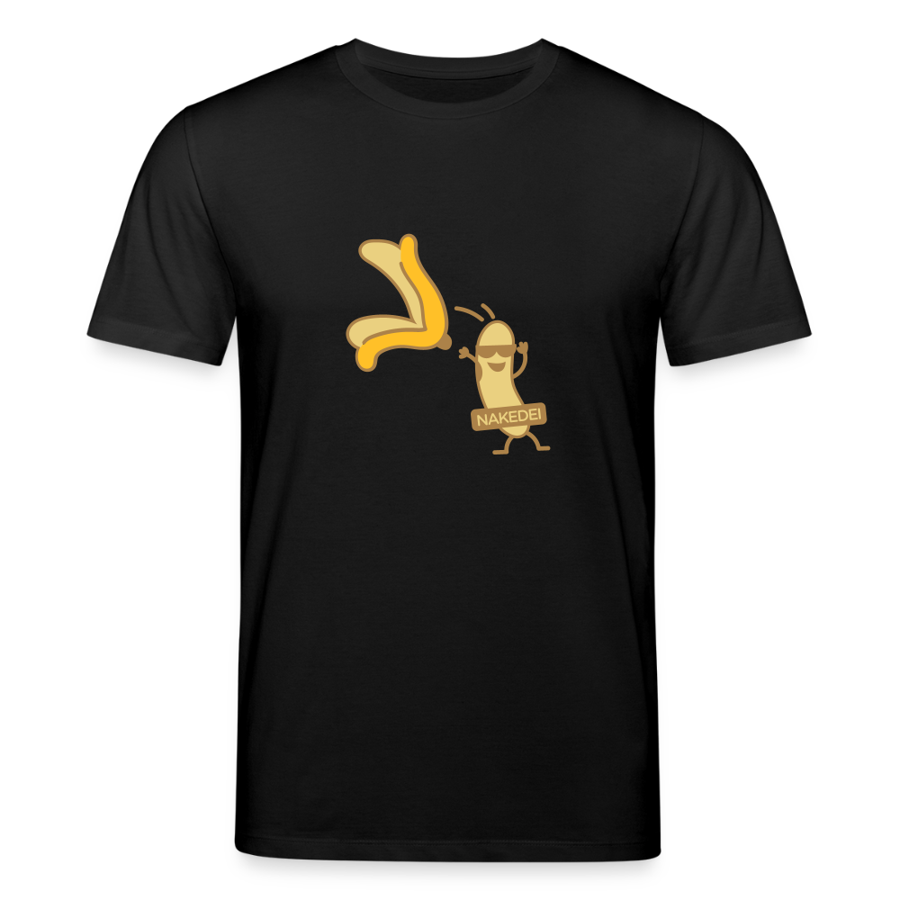 Nakedei - Unisex Bio T-Shirt - Schwarz