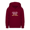 Janz Jefährlich - Teenager Hoodie - Bordeaux