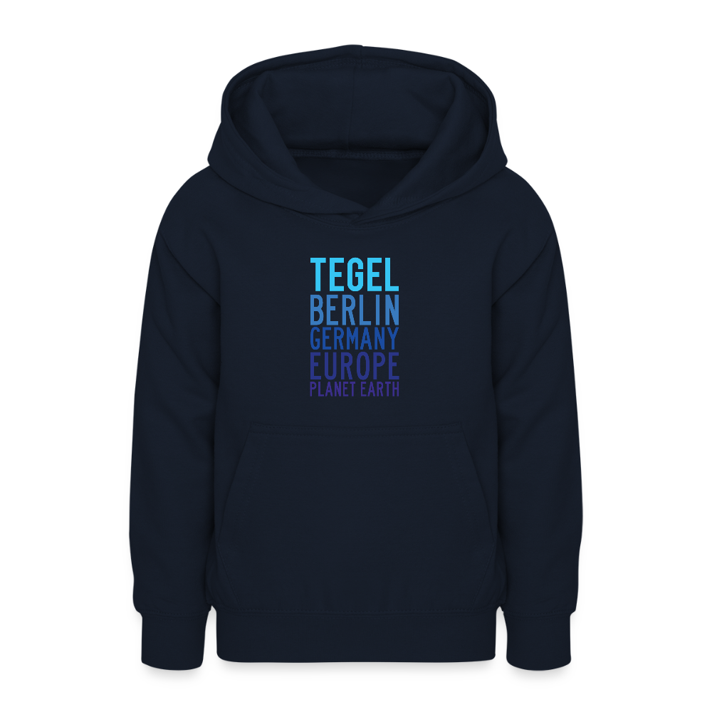 Tegel Planet Earth - Teenager Hoodie - Navy