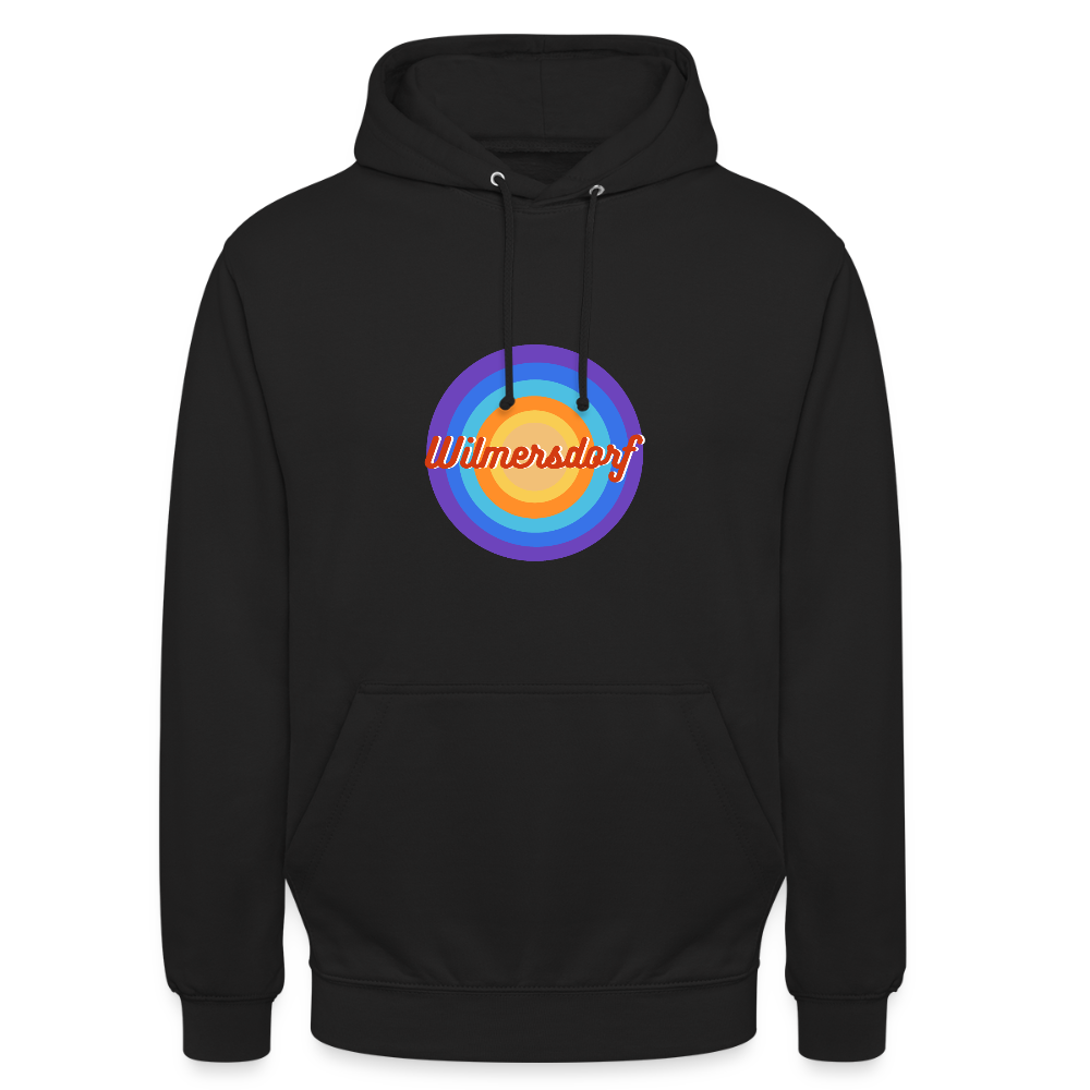 Wilmersdorf retro - Unisex Hoodie - Schwarz