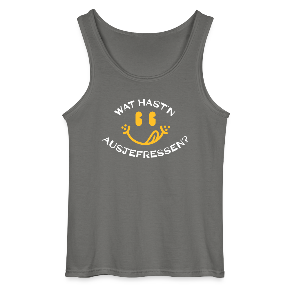 Wat Hast’n Ausjefressen - Männer Tank Top - Anthrazit