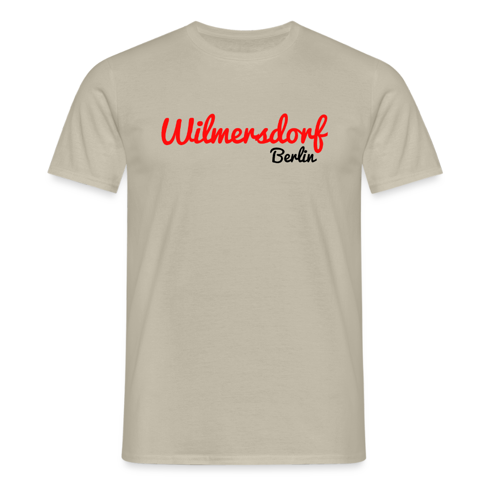 Wilmersdorf Berlin - Männer Premium T-Shirt - Sandbeige