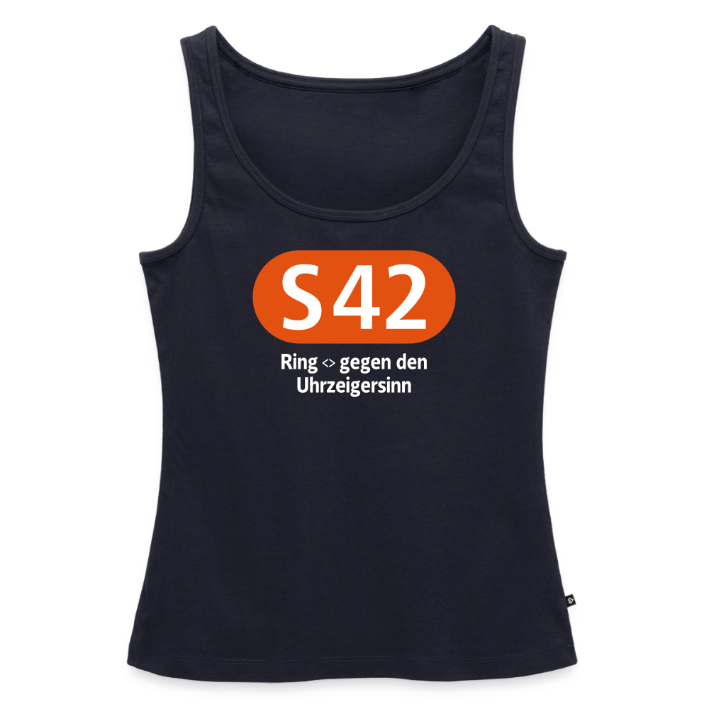 S42 - Frauen Bio Tank Top - Navy