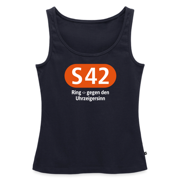 S42 - Frauen Bio Tank Top - Navy