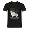 Prerow oder Prenzlberg - Männer Premium T-Shirt - Schwarz