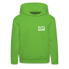 Flitz piepe - Kinder Premium Hoodie - Hellgrün