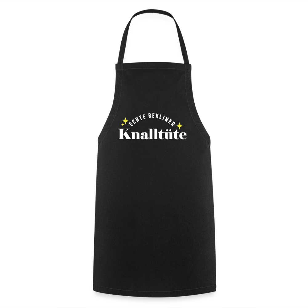 Echte Berliner Knalltüte - Kochschürze - Schwarz