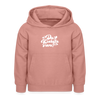 Kiekste - Kinder Hoodie - Altrosa