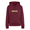 hamwa - Frauen Premium Hoodie - Burgunderrot