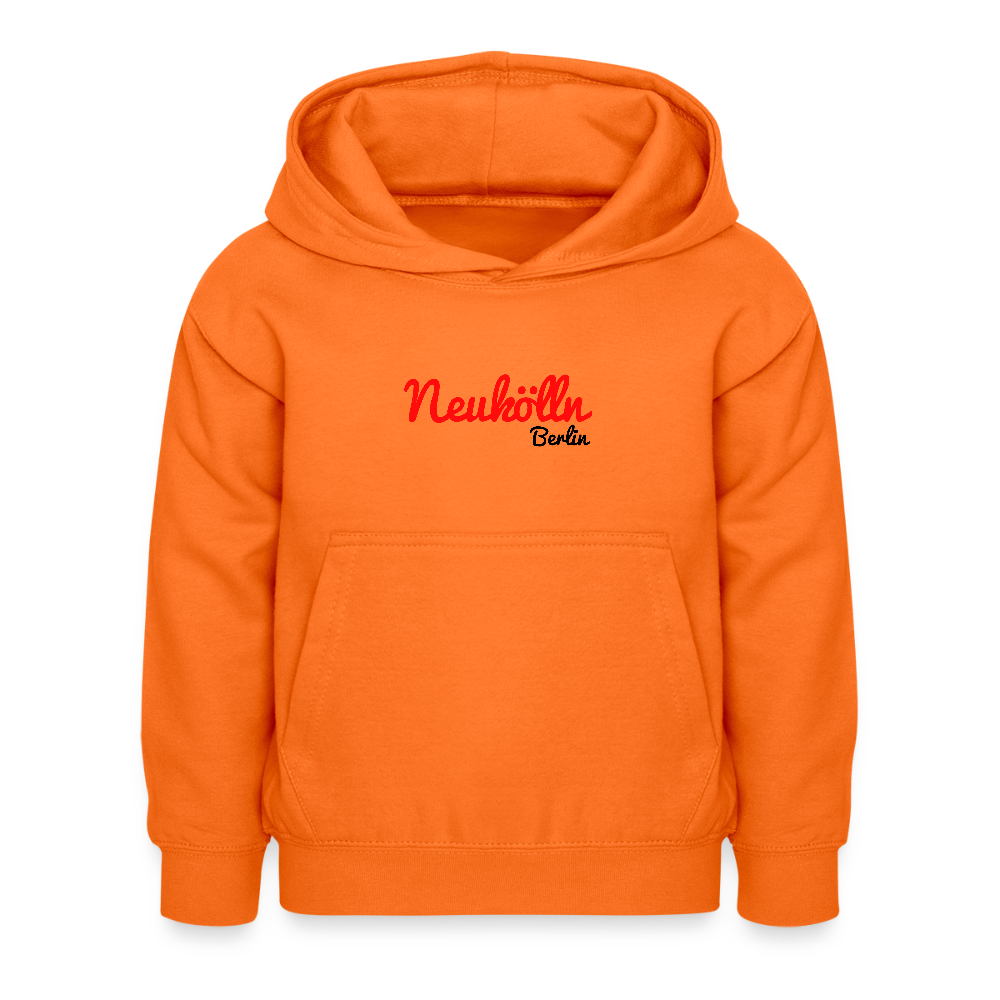 Neukölln Berlin - Kinder Hoodie - Orange