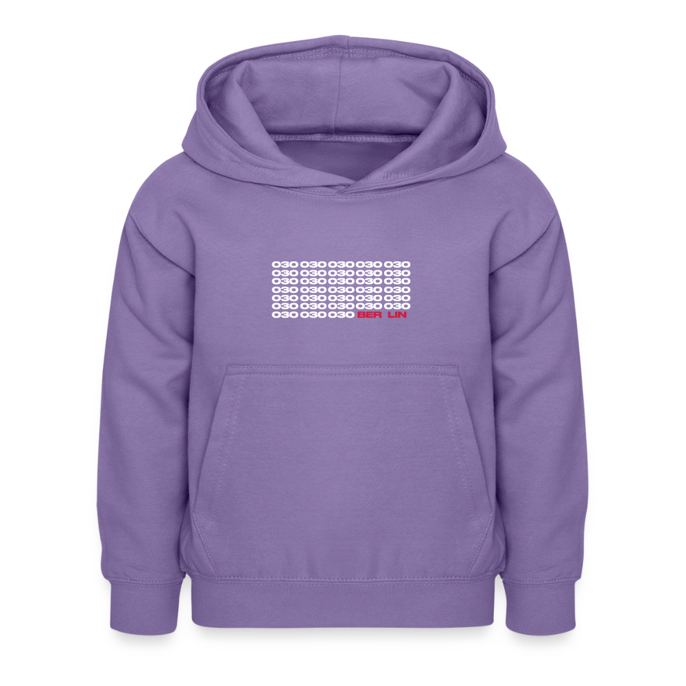 030 Berlin - Kinder Hoodie - Lavendel