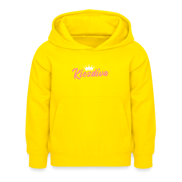 Kiezdiva - Kinder Hoodie - Gelb