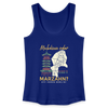 Malediven oder Marzahn - Frauen Bio Tank Top - Königsblau