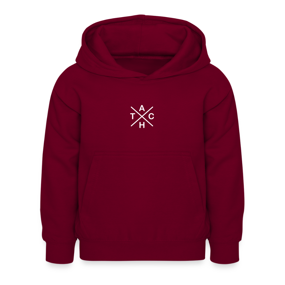 Tach X - Kinder Hoodie - Bordeaux