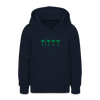 Berlin unter Palmen - Teenager Hoodie - Navy