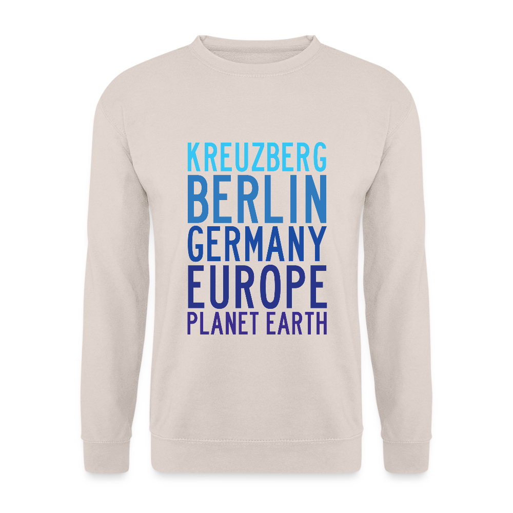 Kreuzberg - Planet Earth - Unisex Pullover - Sand