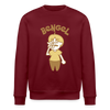Bengel - Unisex Bio Sweatshirt - Burgunderrot
