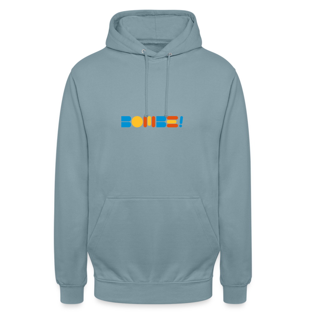 Bombe! - Unisex Hoodie - Nebelblau