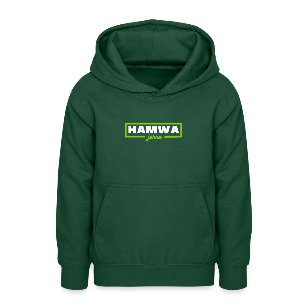 hamwa - Teenager Hoodie - Flaschengrün