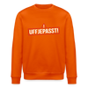 Uffjepasst! - Unisex Bio Sweatshirt - Tieforange