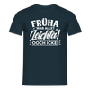 Früha war allet leichta! Ooch icke! - Männer Premium T-Shirt - Navy