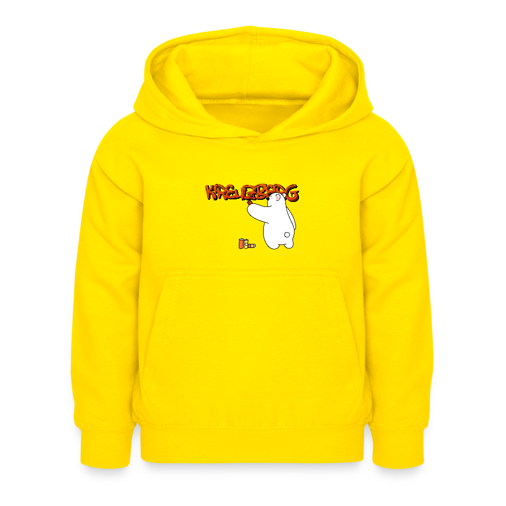 Kreuzberg Graffiti - Kinder Hoodie - Gelb