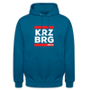 KRZBRG - Unisex Hoodie - Tiefseeblau