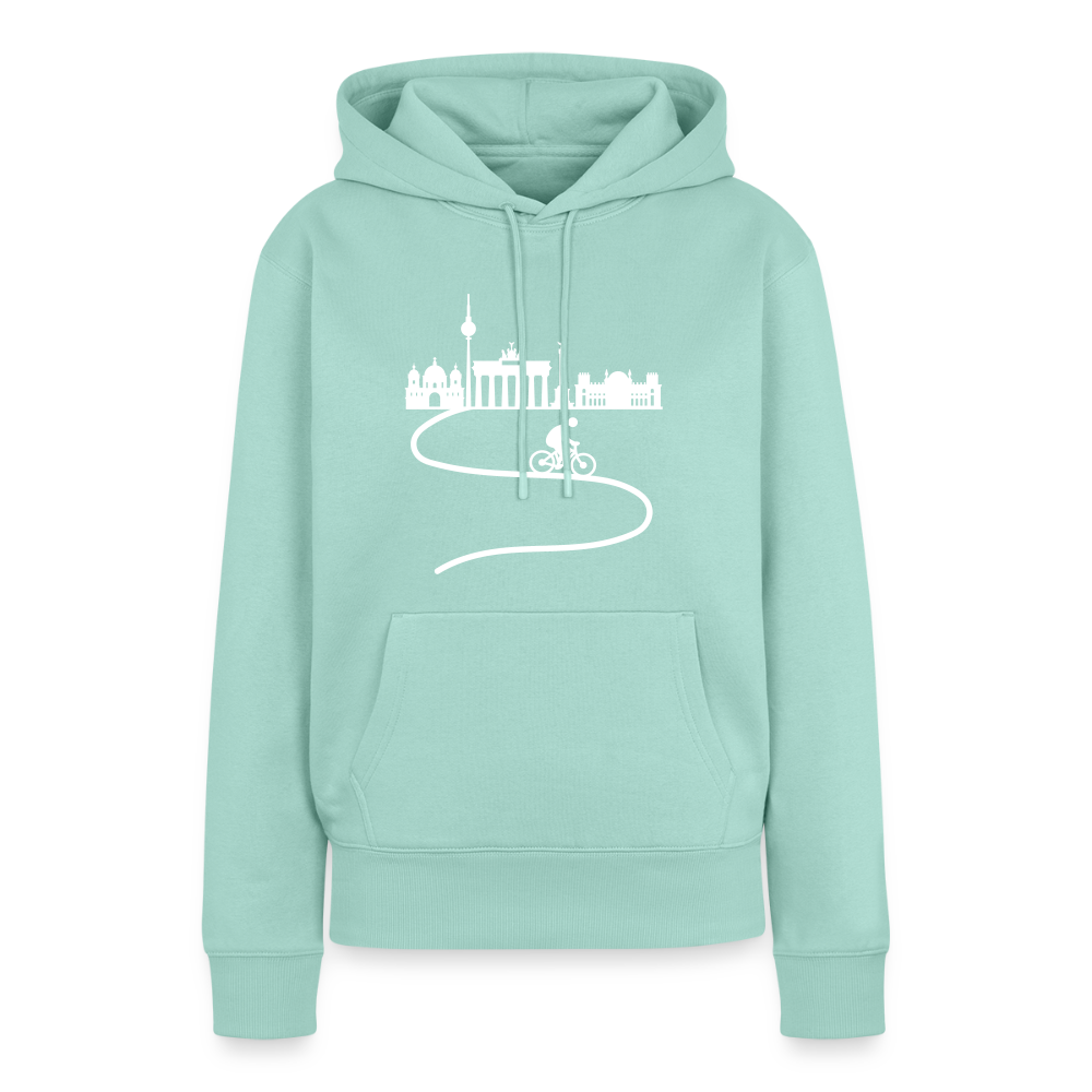 Aus der Stadt - Frauen Premium Hoodie - Mint 