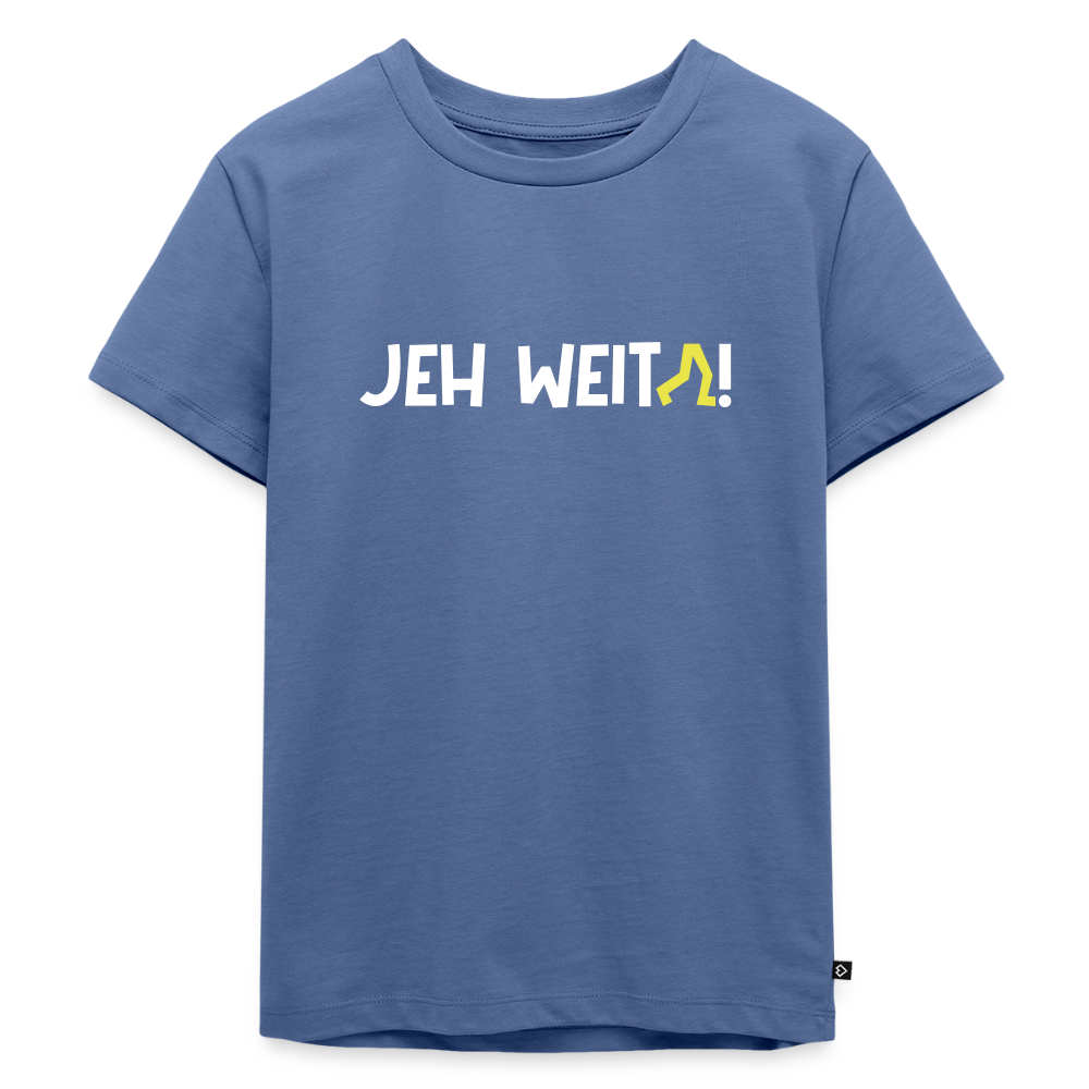 Jeh Weita! - Kinder Premium T-Shirt - Taubenblau