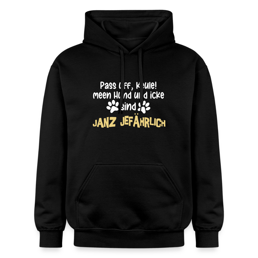 Janz Jefährlich - Hoodie - Schwarz