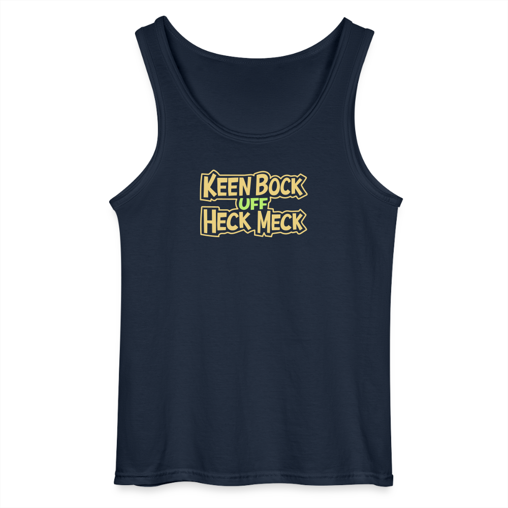 Keen Bock uff Heck Meck - Männer Tank Top - Navy