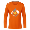 Ick seh' dir. Dit is'n Problem. - Frauen Sport Langarmshirt - Neonorange