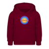 Lichtenberg Retro - Kinder Hoodie - Bordeaux