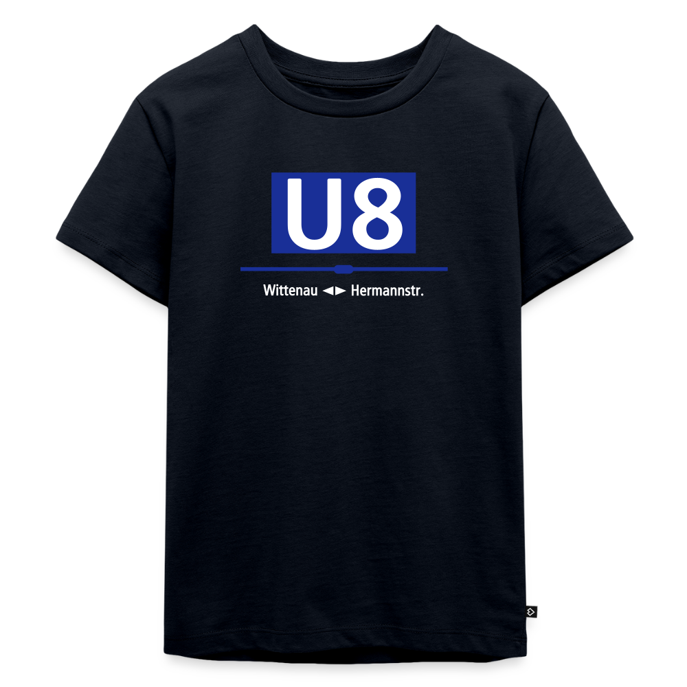 U8 - Kinder Premium T-Shirt - Navy