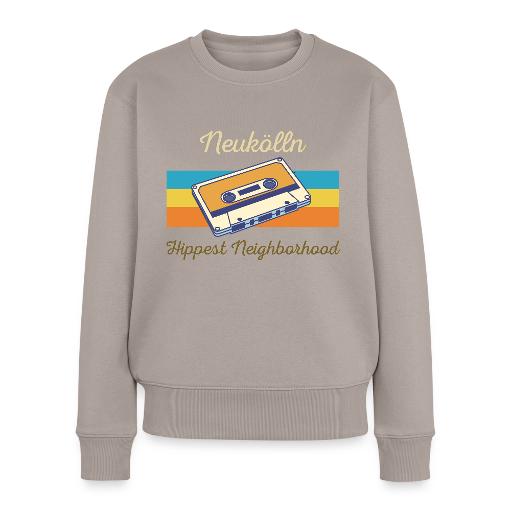 Hippes Neukölln - Frauen Premium Pullover - Taupe