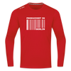 PRODUZIERT IN BERLIN - Männer Sport Langamshirt - Rot