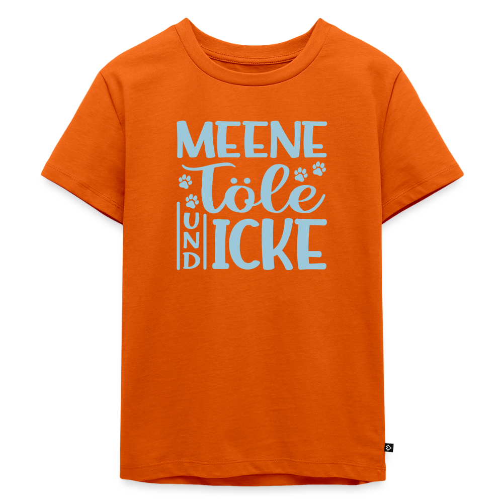 Meene Töle und Icke - Kinder Premium T-Shirt - Orange
