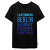 Lichtenberg Planet Earth - Teenager Premium T-Shirt - Schwarz